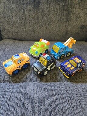 Vtech Go Go Smart Wheels Lot Of 5 Tested Working Condition